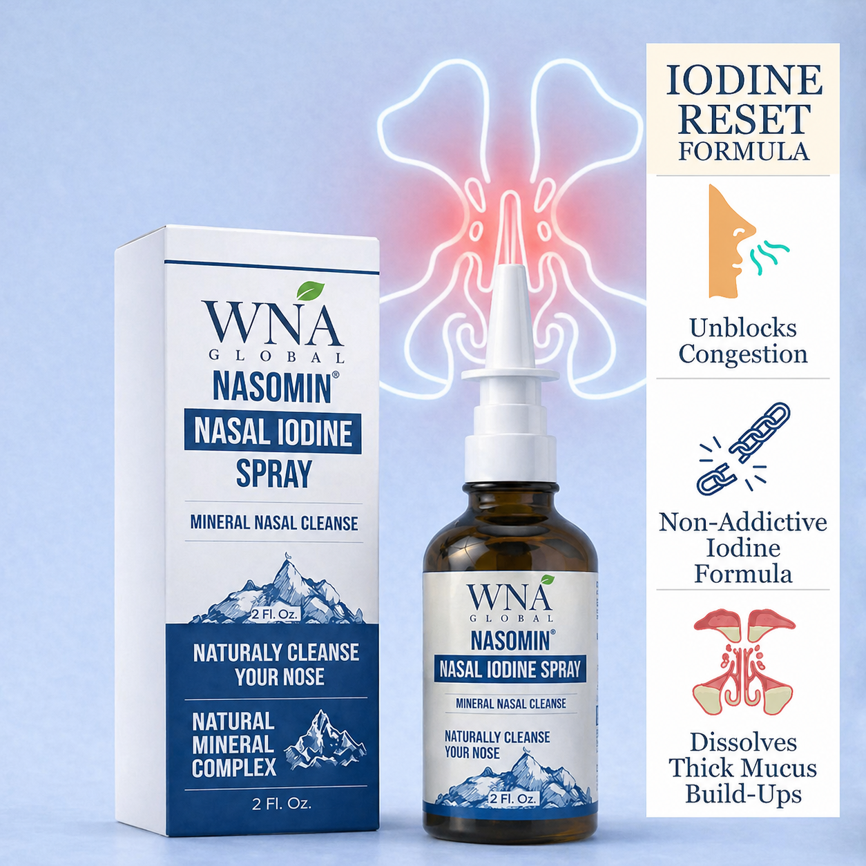 Nasomin Sinus Relief Spray